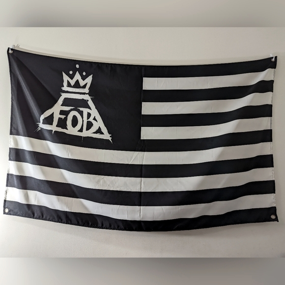 Fall Out Boy American Beauty American Psycho album Wall Flag